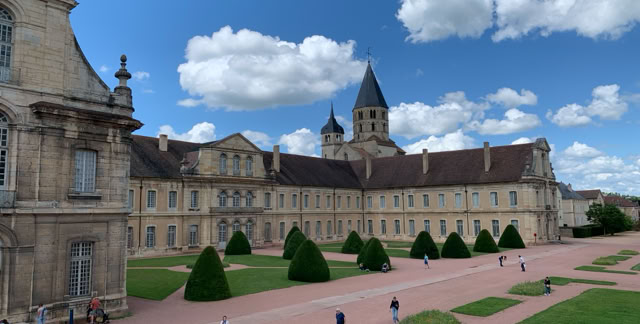Cluny, France 2024. Culture/Nature - Global Studies. Topic: Landscape, Garden Art, Spiritual Life. Photo ©A.A.Bispo