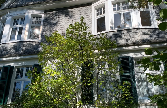 Headquarters of the Brazil-Europe Academy in Germany, located in the historic Villa Wollenweber in the Oberberg region, North Rhine-Westphalia.