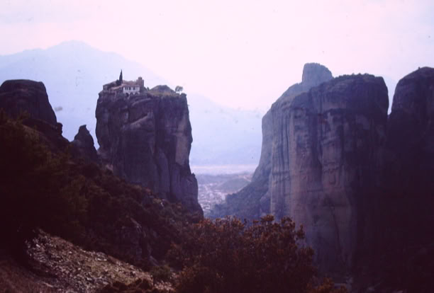 Meteora. Greece 1977. Global Studies: Culture/Nature. Photo A.A.Bispo©