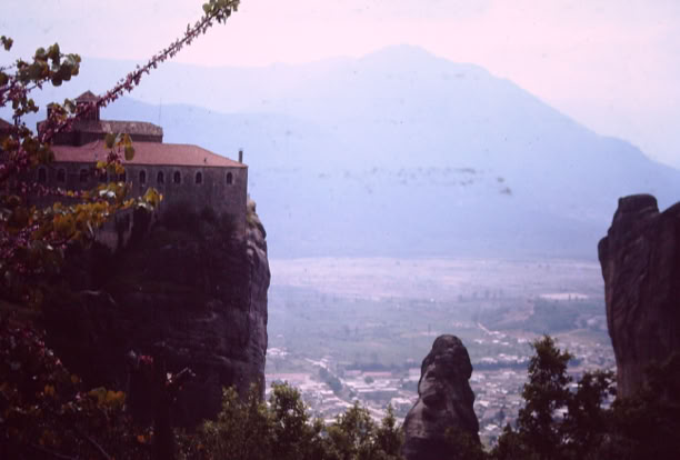 Meteora.Greece 1977. Global Studies: Culture/Nature. Photo A.A.Bispo©