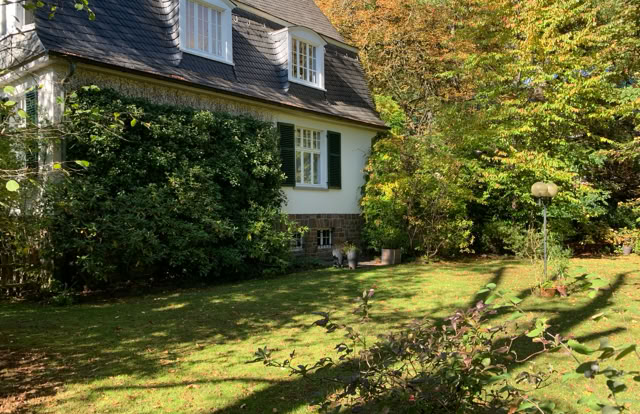 Headquarters of the Brazil-Europe Academy in Germany, located in the historic Villa Wollenweber in the Oberberg region, North Rhine-Westphalia.