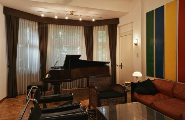 Headquarters of the Brazil-Europe Academy in Germany, located in the historic Villa Wollenweber in the Oberberg region, North Rhine-Westphalia.