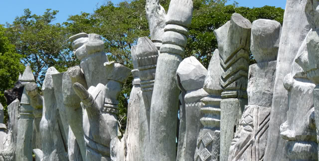 L'Ile des Pins. Noumea. Nouvelle Caledonie 2012. Culture/Nature. Photo A.A.Bispo©