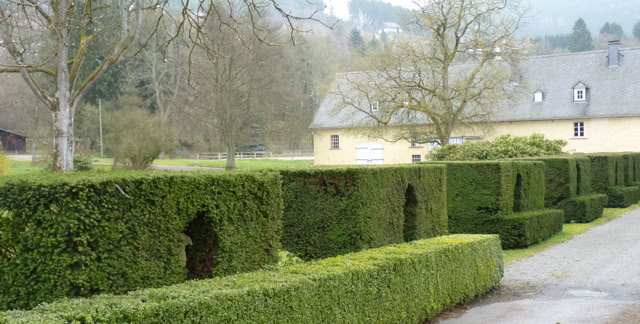 Schwarzenau.. Germany 2014. Germany.   Culture/Nature - Global Studies. Topic: Gardening and Landscaping. Garden design and architecture in cultural processes