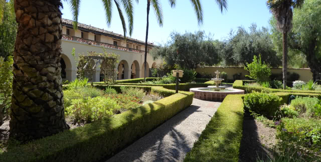 California 2014. Ines Mission. Culture/Nature - Global Studies. Topic: Missions, Architecture, Arts, Music, Landschape