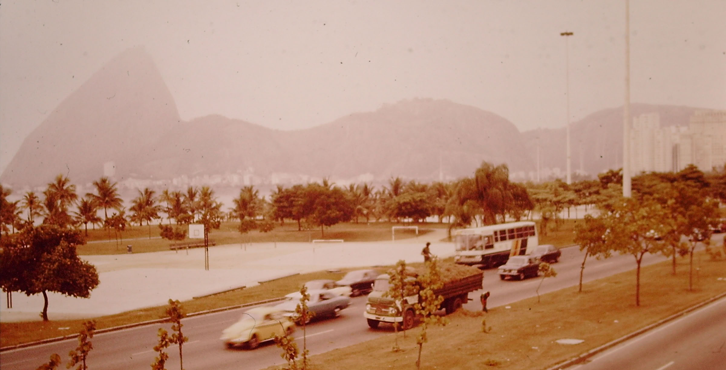 Rio de Janeiro 1972. Estudos urbanos e paisagísticos. Foto A.A.Bispo